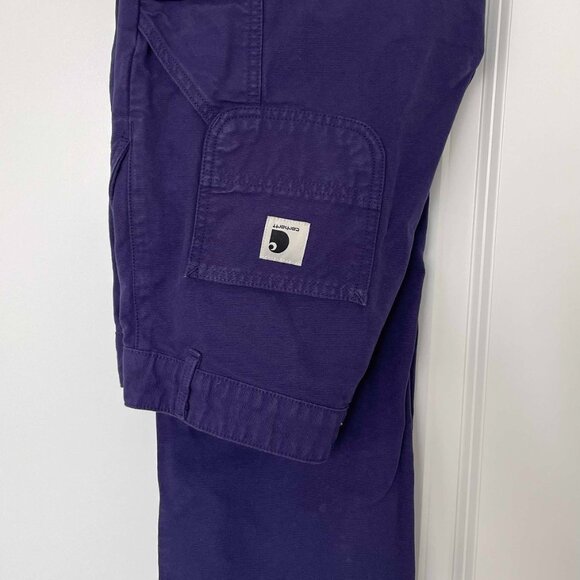 Carhartt WIP Pierce Pant Straight, Size 26,  Purple/Aura - Picture 6 of 7